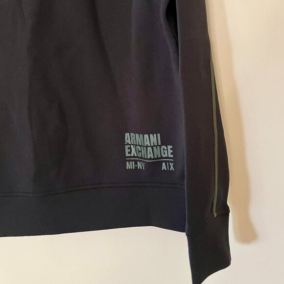 Armani Exchange Full-Zip Cardigan Sweatshirt, Truck Jacket - Picture 9 of 12